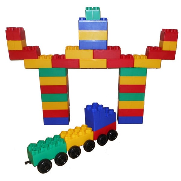 kids adventure jumbo blocks beginner set