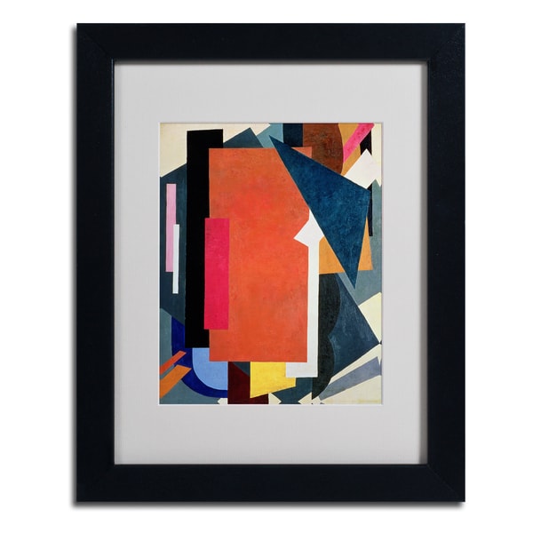 Shop Unknown 'Abstract III' Framed Matted Art Free Shipping Today 8419195