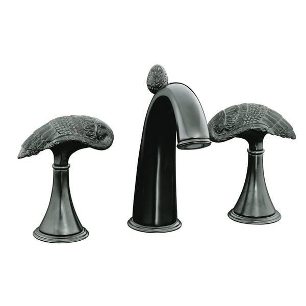 Kohler K 610 6B Finial Avian Widespread Bathroom Sink Faucet