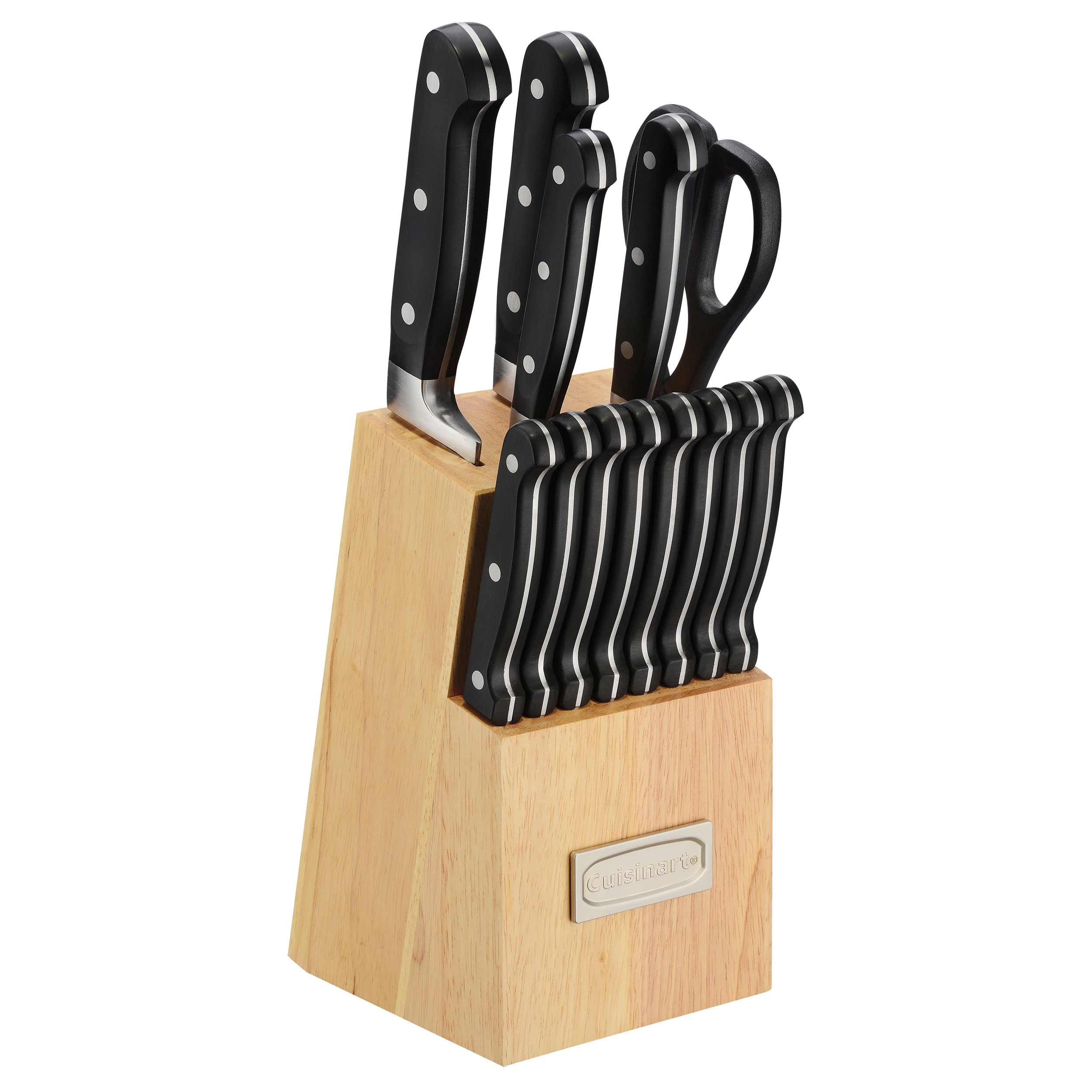 Farberware EdgeKeeper 14-Piece Forged Triple Rivet Kitchen Knife