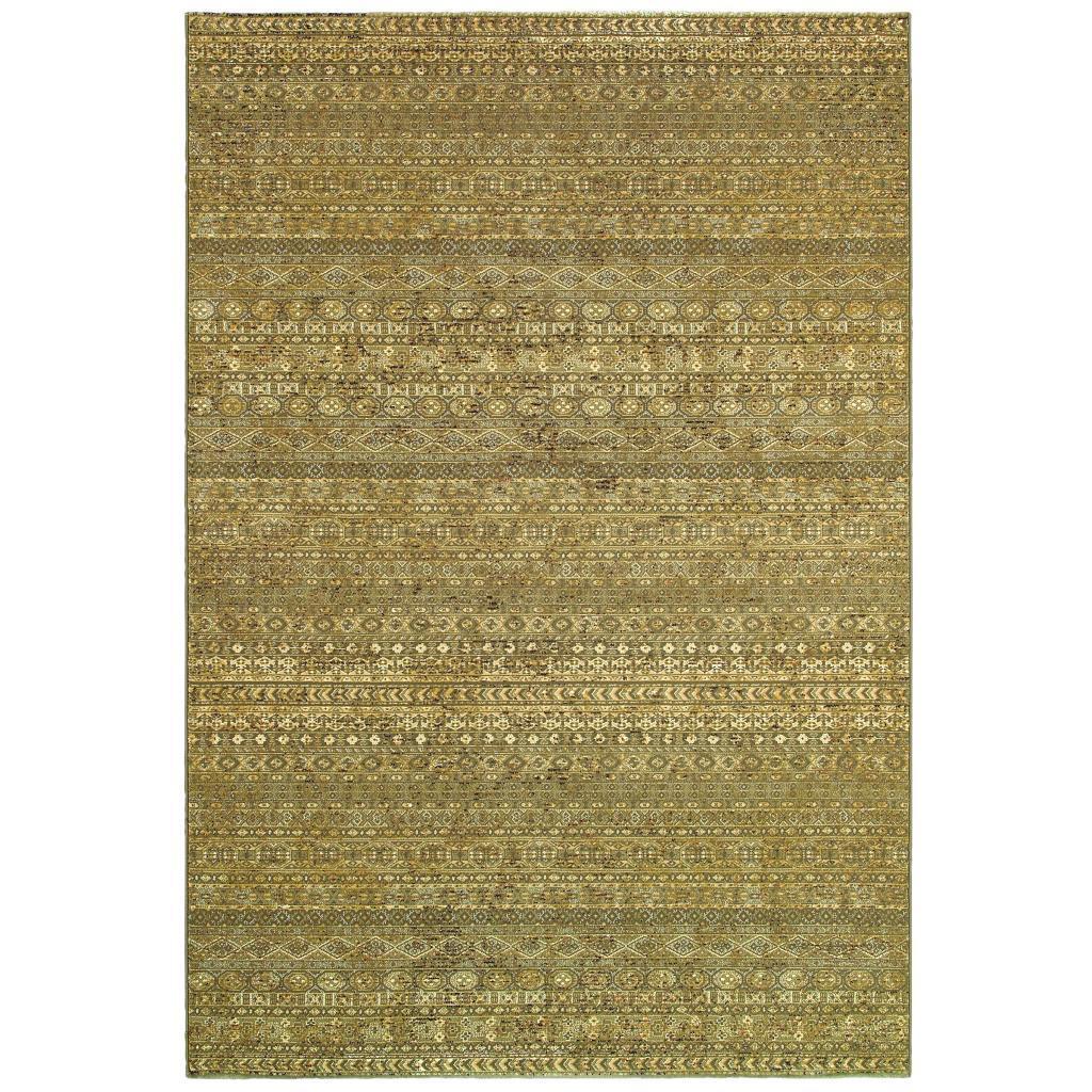 Cadence Overture/ Sage Grey multi Power loomed Area Rug (710 X 109)