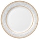 preview thumbnail 2 of 4, Lorren Home Trends 57-piece Porcelain Dinnerware Set with Gold Accent