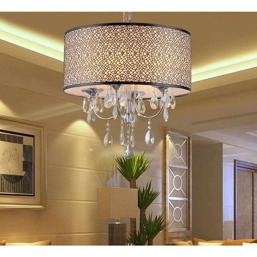 Lush Crystal Chandelier