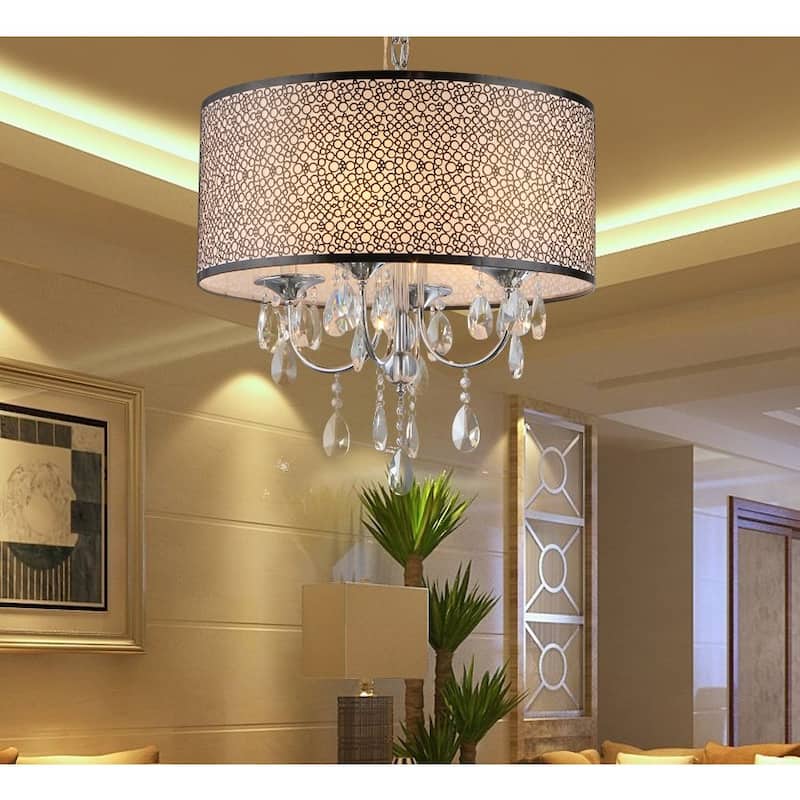 Lush Crystal Chandelier