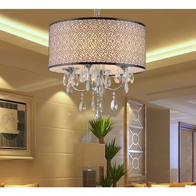 Lush Crystal Chandelier