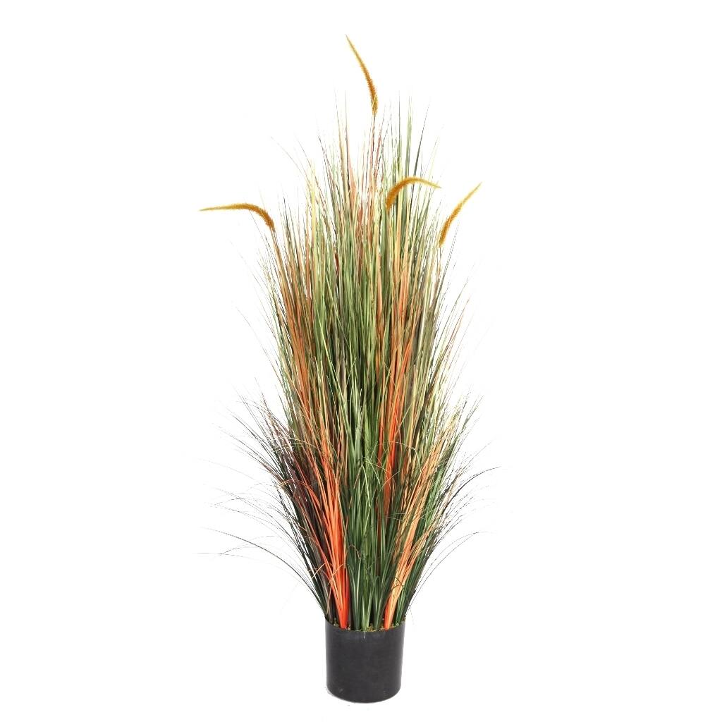 Vintage Home 5-foot Onion Grass with Cattails - 60"
