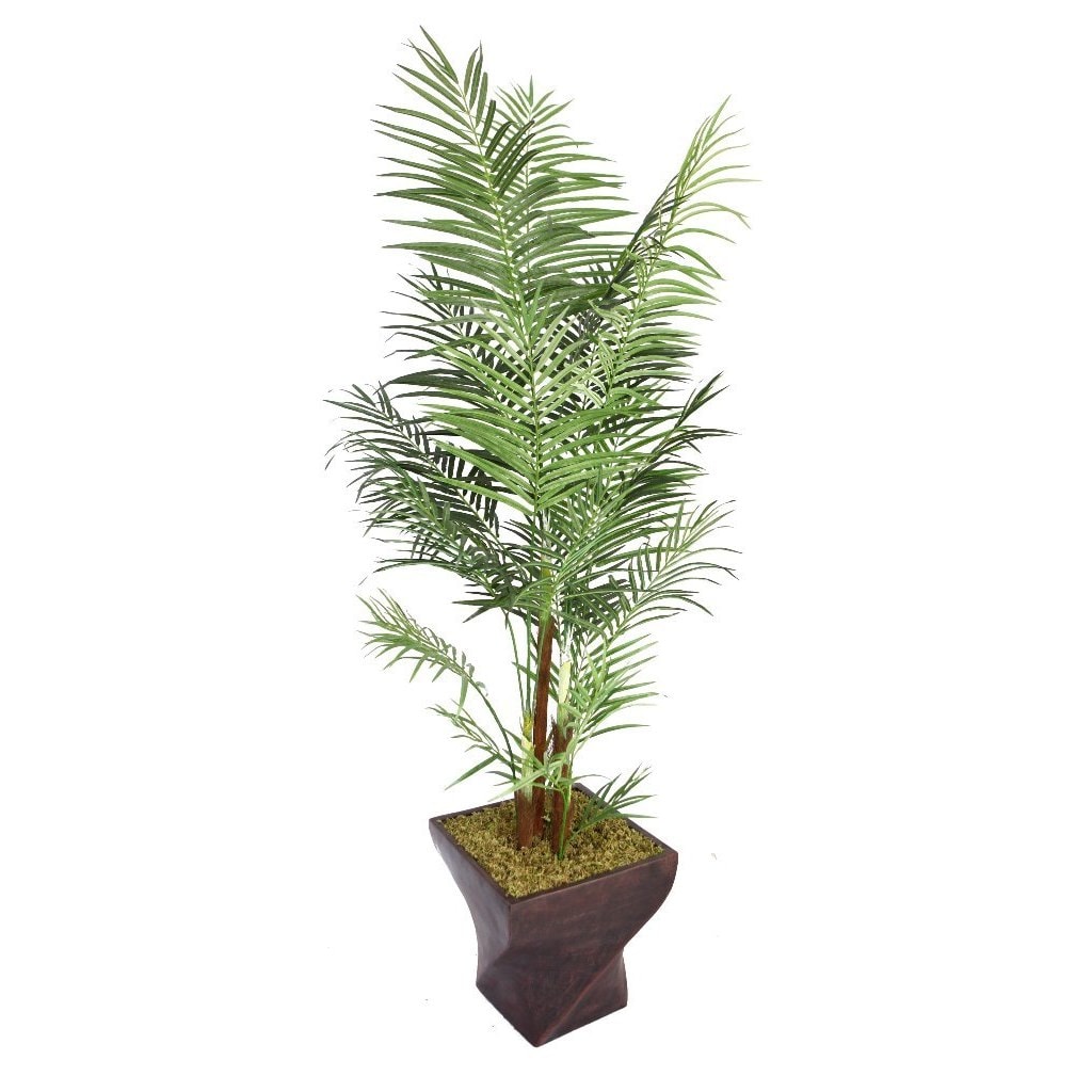 Laura Ashley 86 Tall Areca Palm Tree In 17 Fiberstone Planter