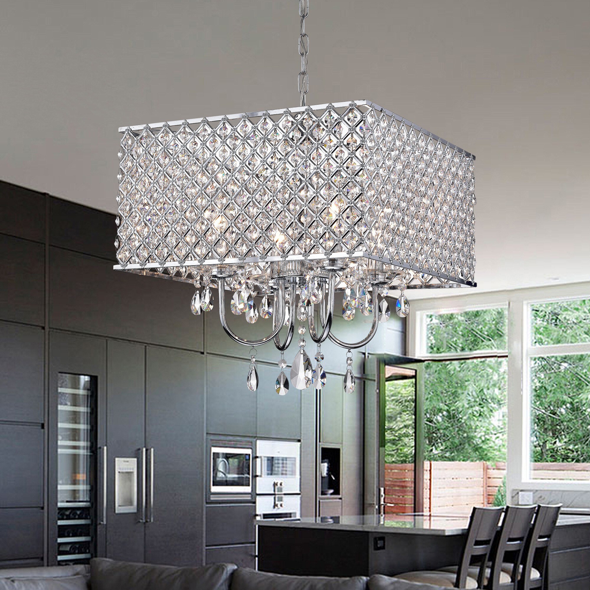 Royal Crystal Chandelier - Chandeliers For Bedrooms by Overstock.com