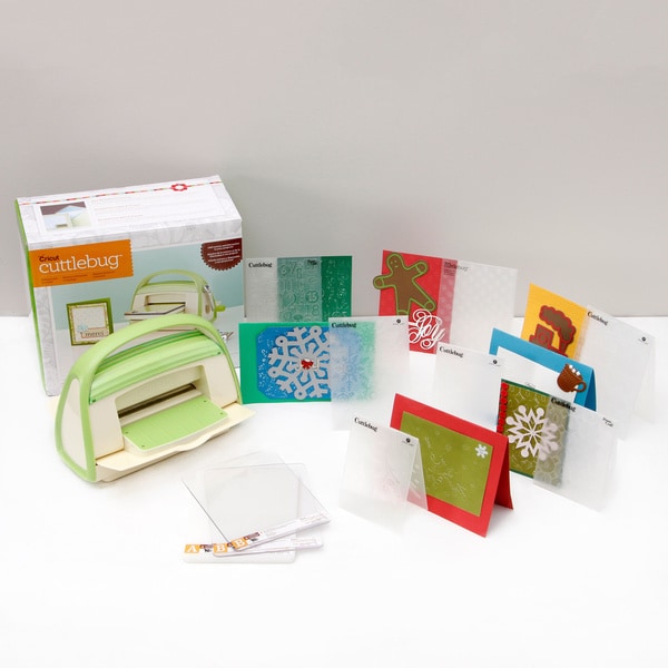 Cricut Cuttlebug Die Cutting & Embossing Bundle with Bonus Folders. Opens flyout.