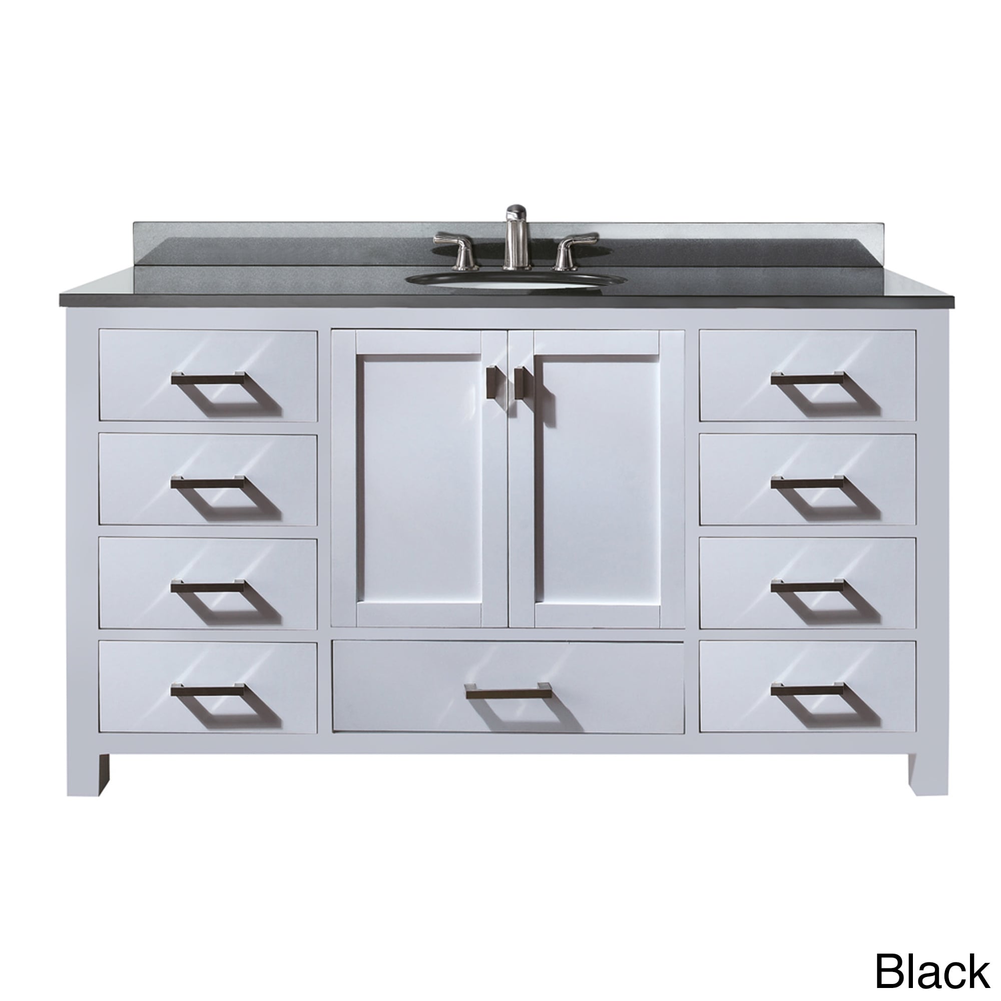 Avanity Modero 60 inch White Finish Single Vanity