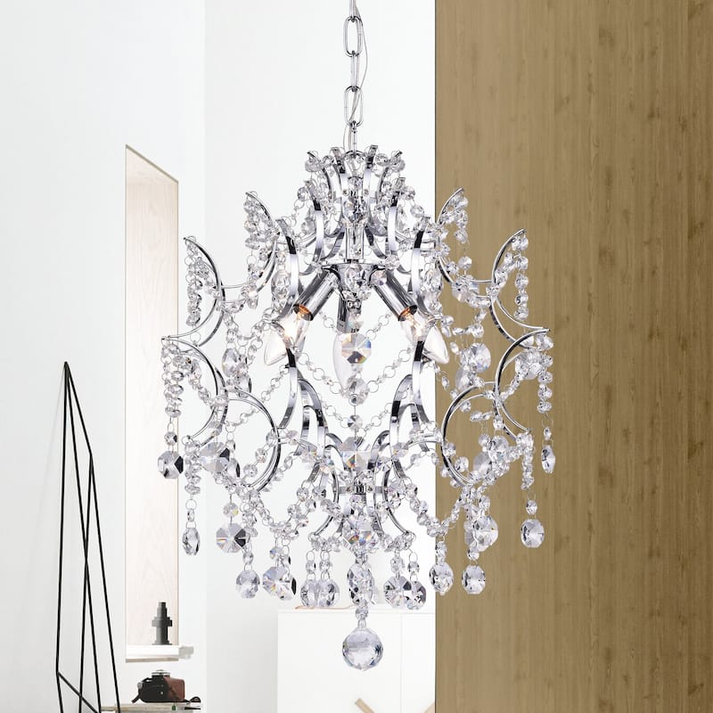 3-light Crystal Chandelier