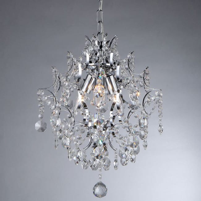 3-light Crystal Chandelier