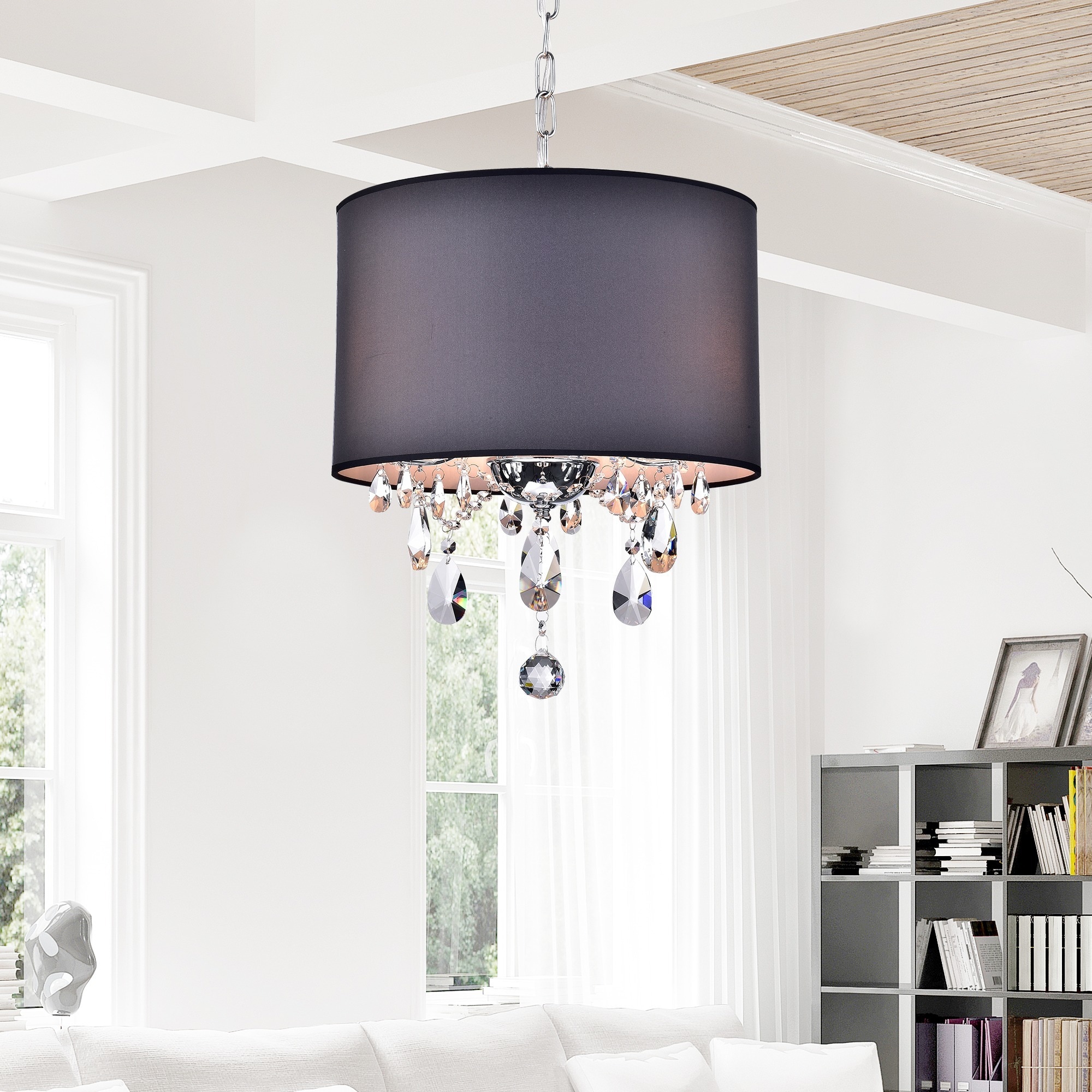 Brim 3-light Crystal Chandelier (Brim Crystal Chandelie) - Chandeliers For Bedrooms by Overstock.com