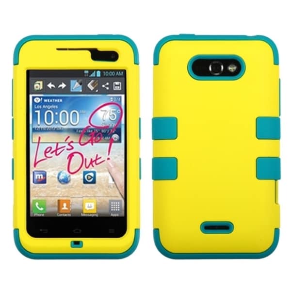 BasAcc TUFF Hybrid Case for LG MS770 Motion 4G/ LW770 Optimus Regard BasAcc Cases & Holders