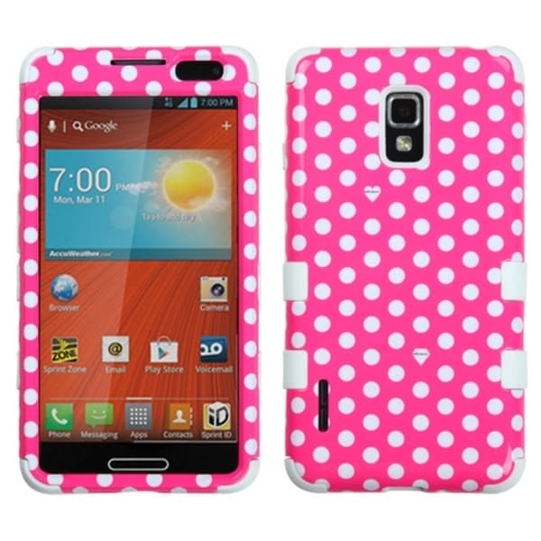 BasAcc Dots TUFF Hybrid Case for LG US780 Optimus F7/ LG870 Optimus F7 BasAcc Cases & Holders