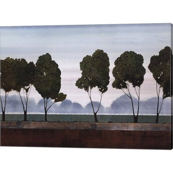 Robert Charon 'Six Trees' Canvas Art Shopping The