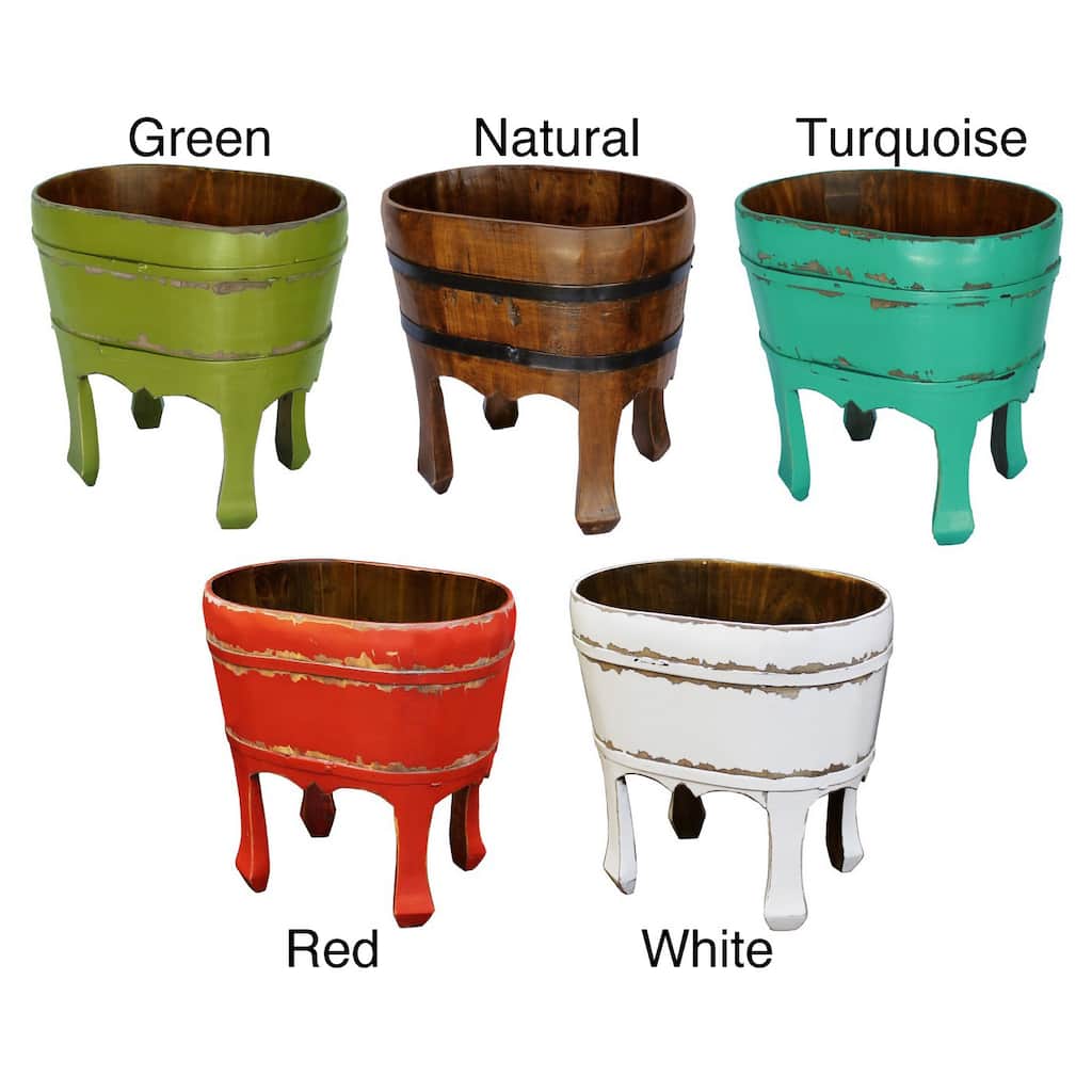 Woodard Decor 4-legged Bucket