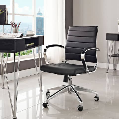 Modway Jive Ribbed Mid-back Executive Office Chair