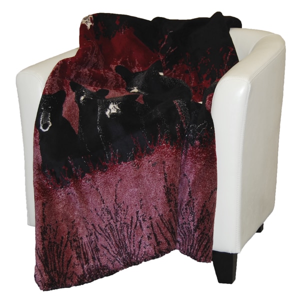 Denali Horse in Flight Throw Blanket