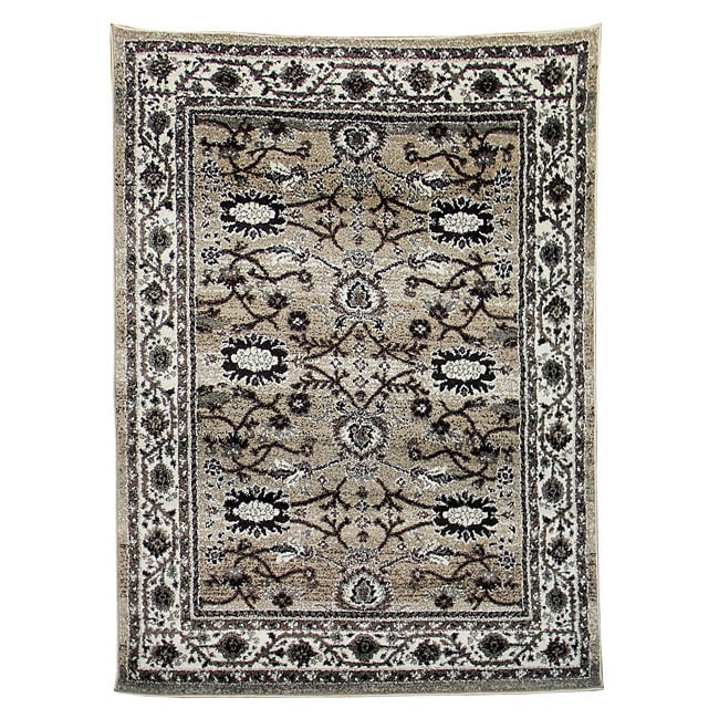 Lexington 436 Champaign Oriental Design Rug (5 X 7)