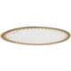 preview thumbnail 4 of 4, Lorren Home Trends Gold and Blue Accent 57-piece Porcelain Dinnerware Set