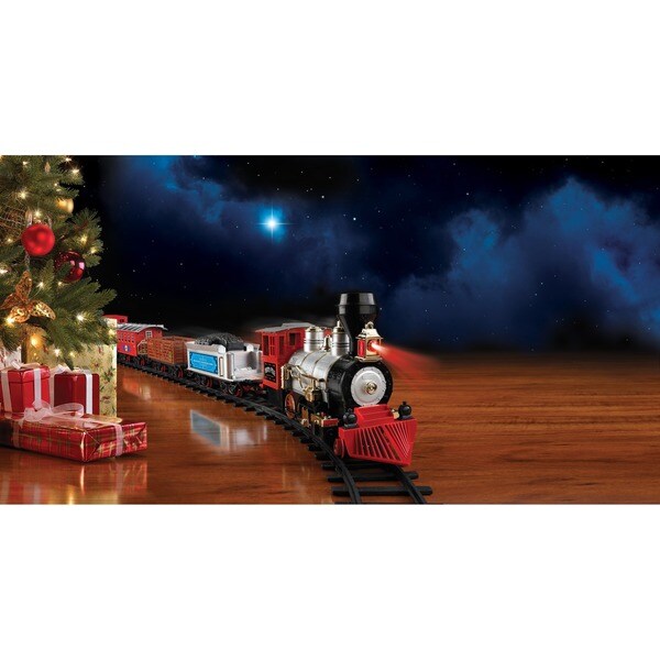 north pole junction christmas train set