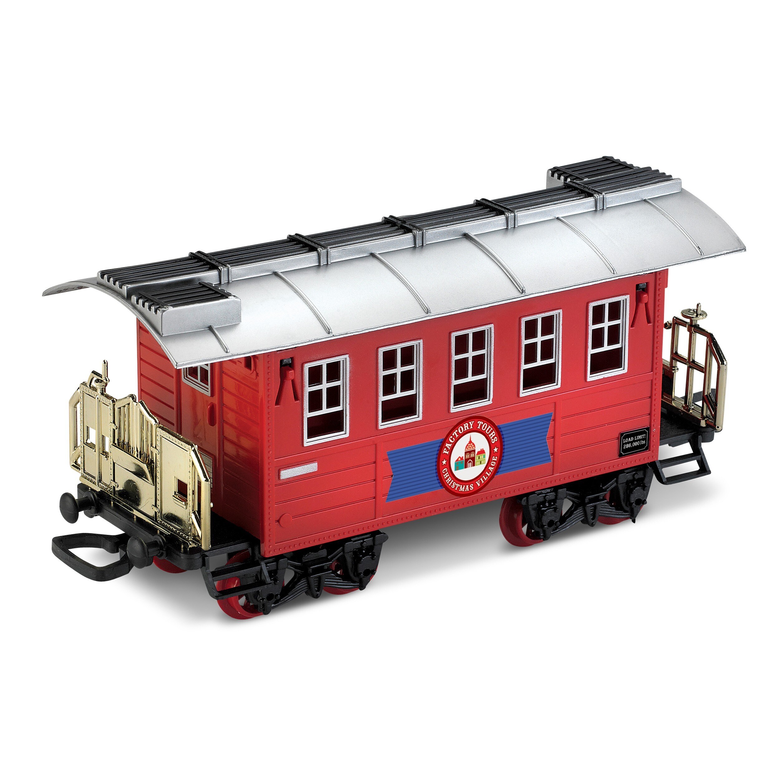 blue hat toy company christmas train