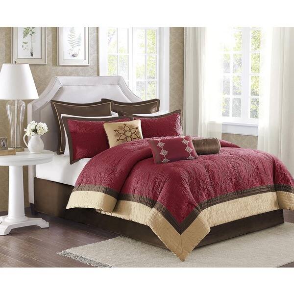 Shop Madison Park Sydney 9 Piece Comforter Set Free Shipping