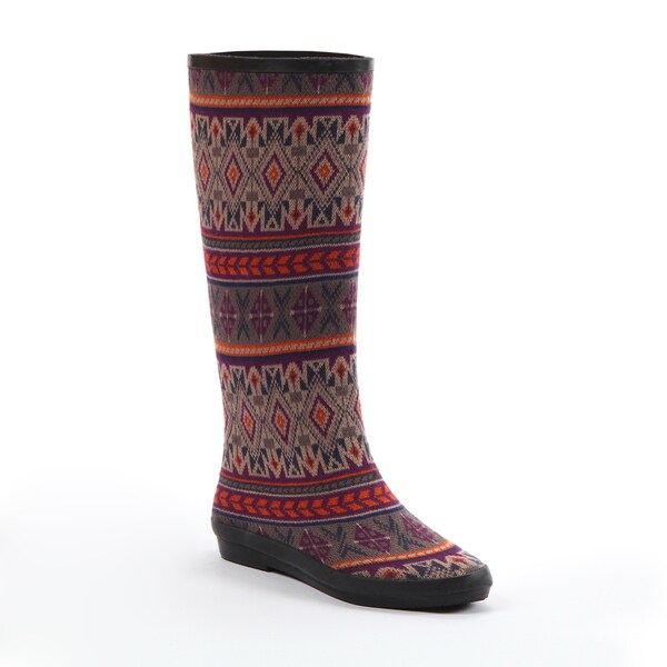 muk luks clear rain boots