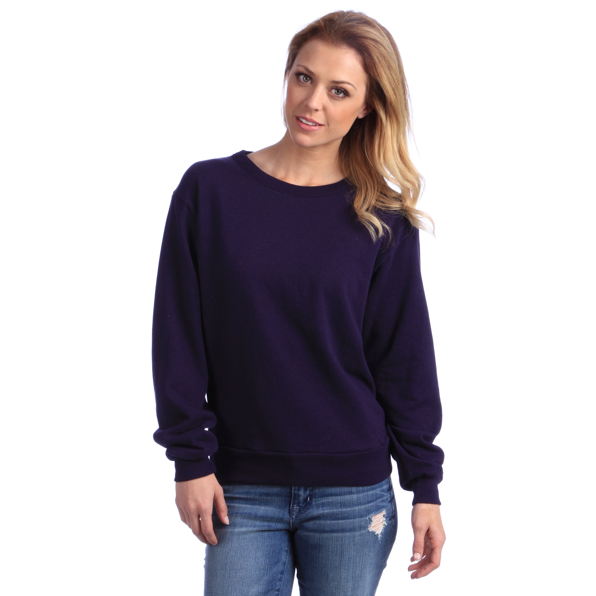 American Apparel Unisex French Terry Drop Shoulder Sweatshirt