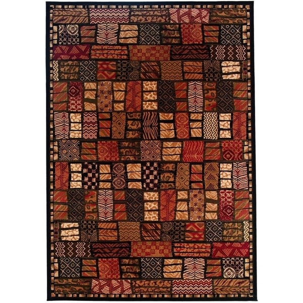 Couristan Everest Cairo/Midnight Area Rug - 5'3" x 7'6"