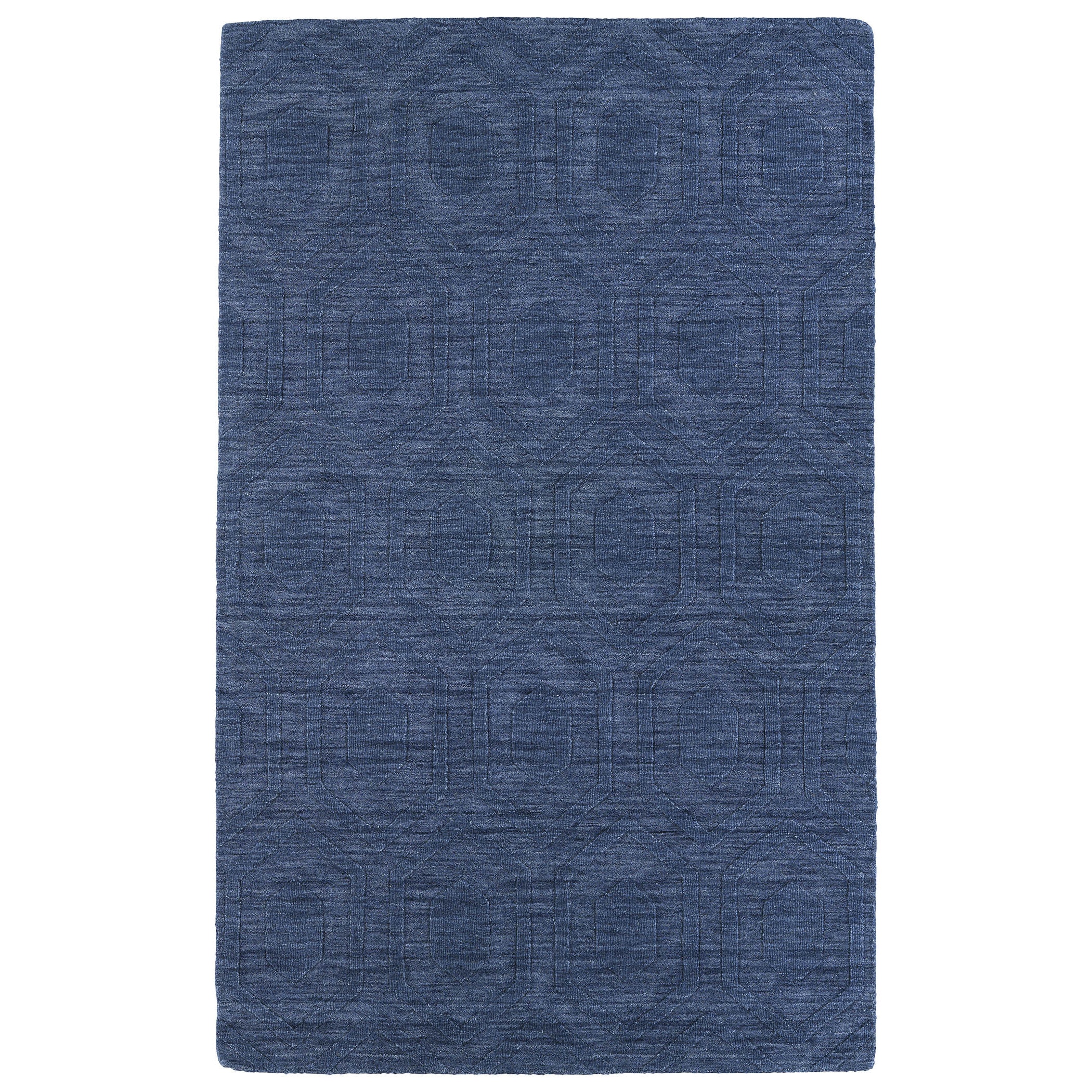 Trends Denim Loft Wool Rug (36 X 56)