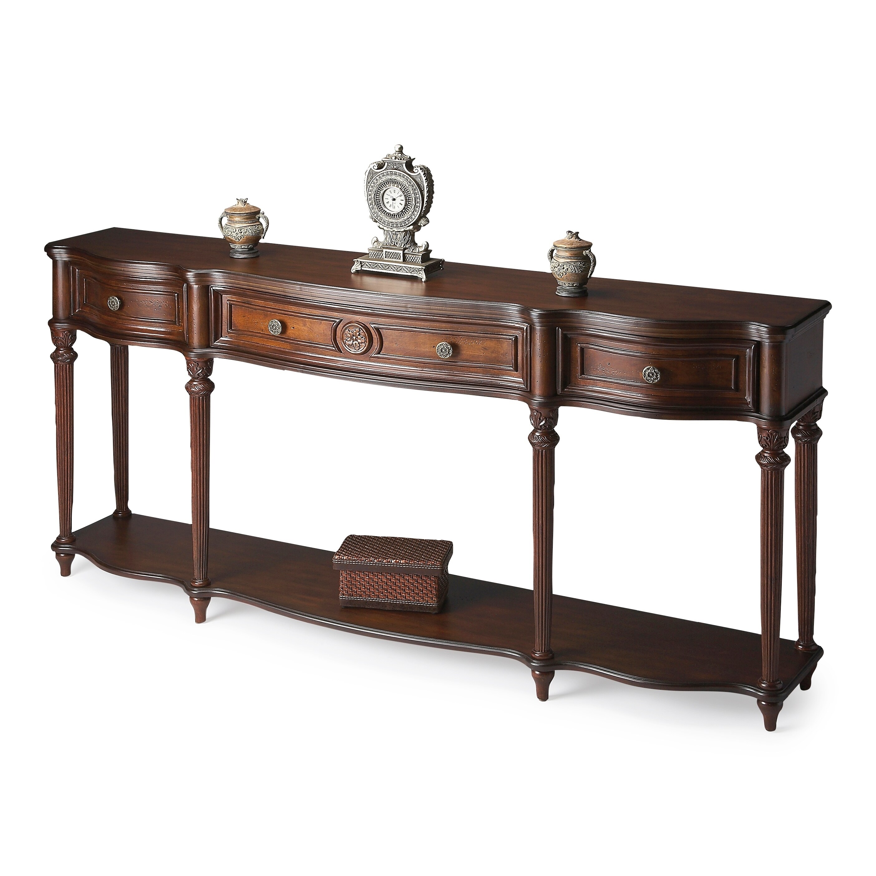 Butler Plantation Cherry Console Table Butler Plantation Cherry Console Table