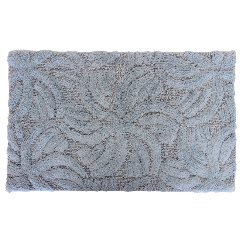 Austin Horn Classics Star 21 x 34 Bath Rug - Blue