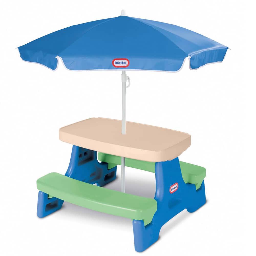 Little Tikes Easy Store Jr. Table with Umbrella