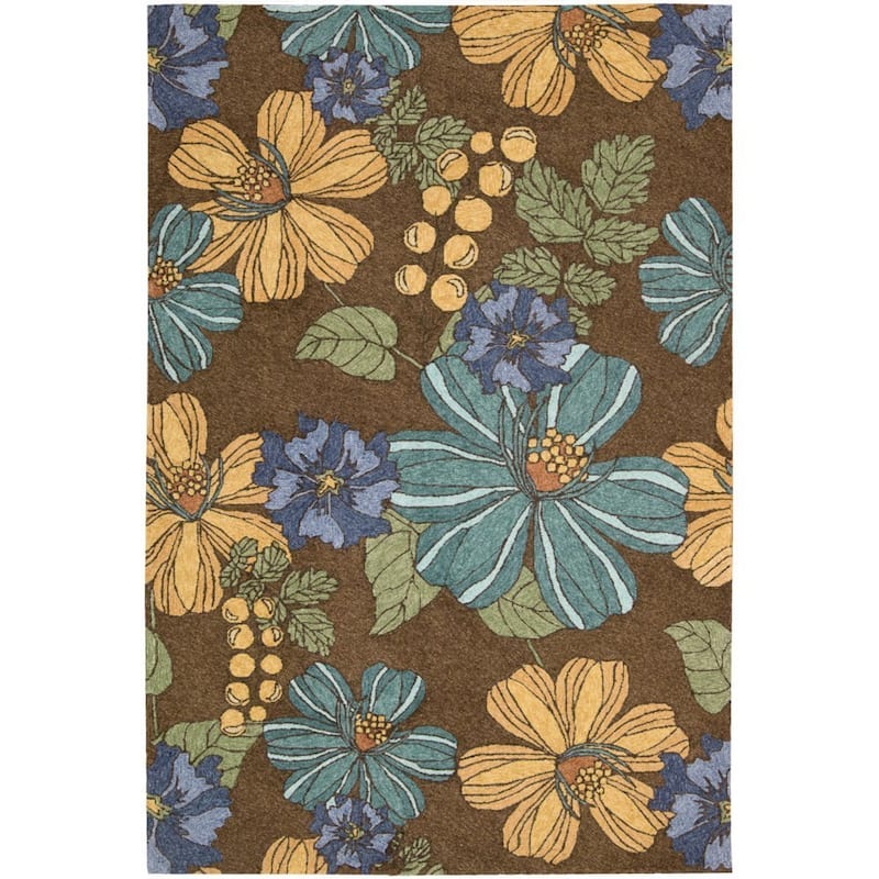 Nourison South Beach Area Rug - 10' x 13' - Brown