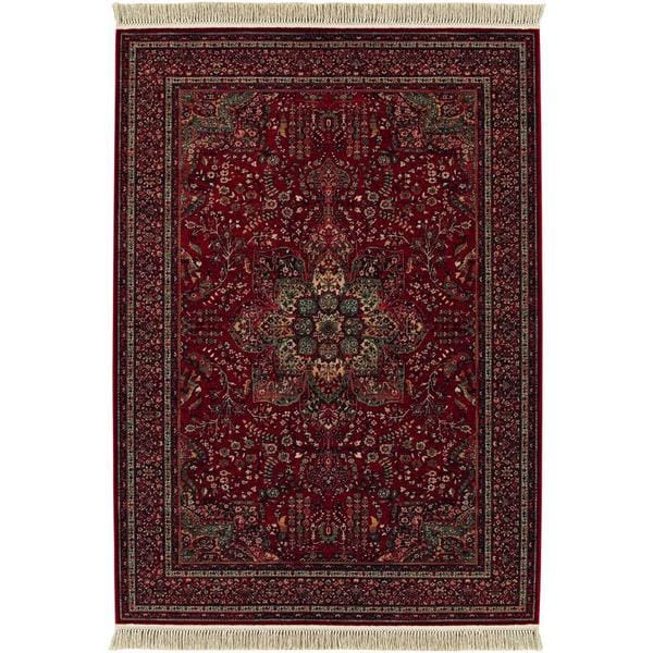 Kashimar All Over Center Medallion/Antique Red 710 x 114 Rug