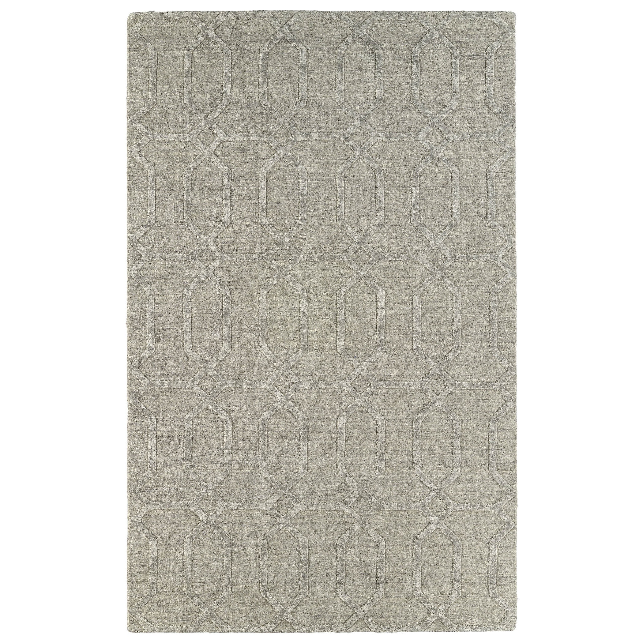 Trends Oatmeal Pop Wool Rug (36 X 56)