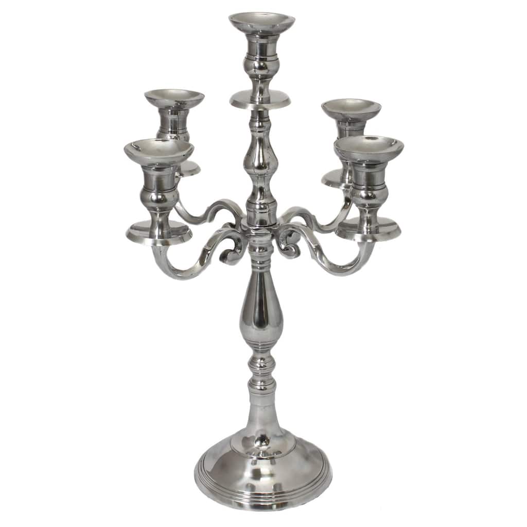 Excelsior Banquet 5-light Aluminum Candelabra Candle Holder