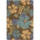 preview thumbnail 14 of 20, Nourison South Beach Area Rug 8' x 10' 6" - Brown