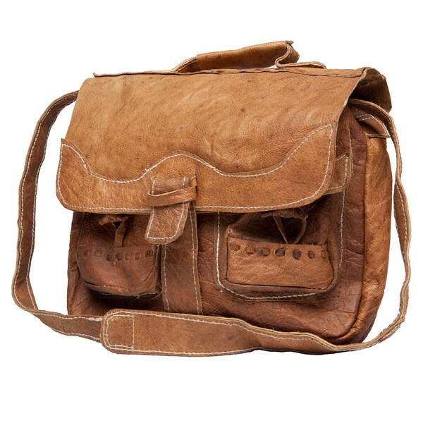 Shop Handmade Yak Leather Tablet Bag (Nepal) - Free Shipping Today - www.paulmartinsmith.com - 8437702