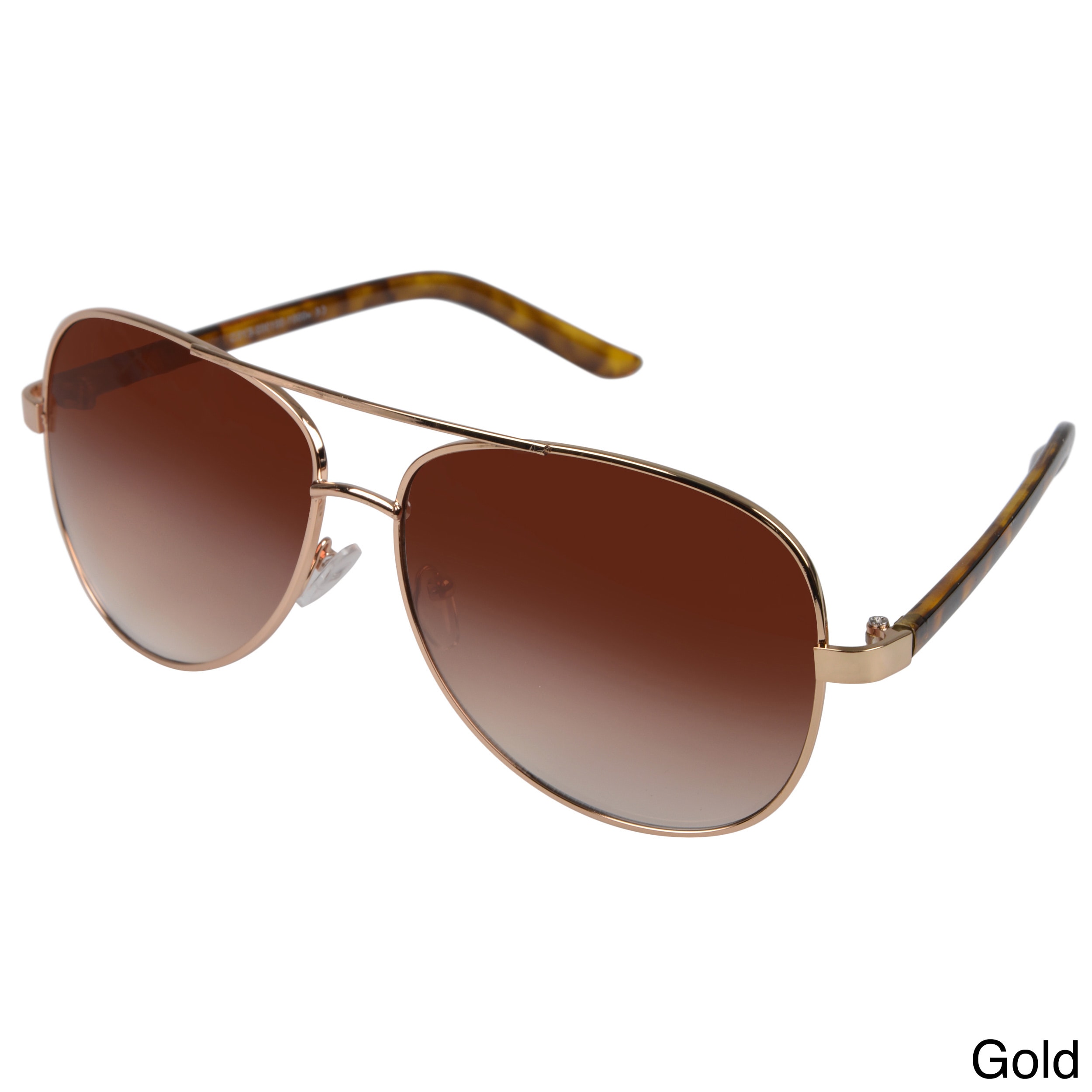 Vance Mens Metal Aviator Sunglasses