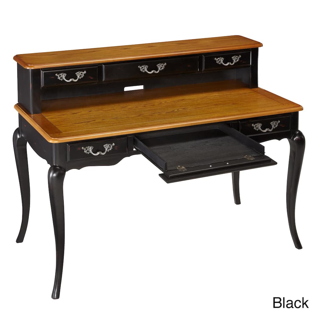 The French Countryside Executive Desk and Hutch by Home Styles