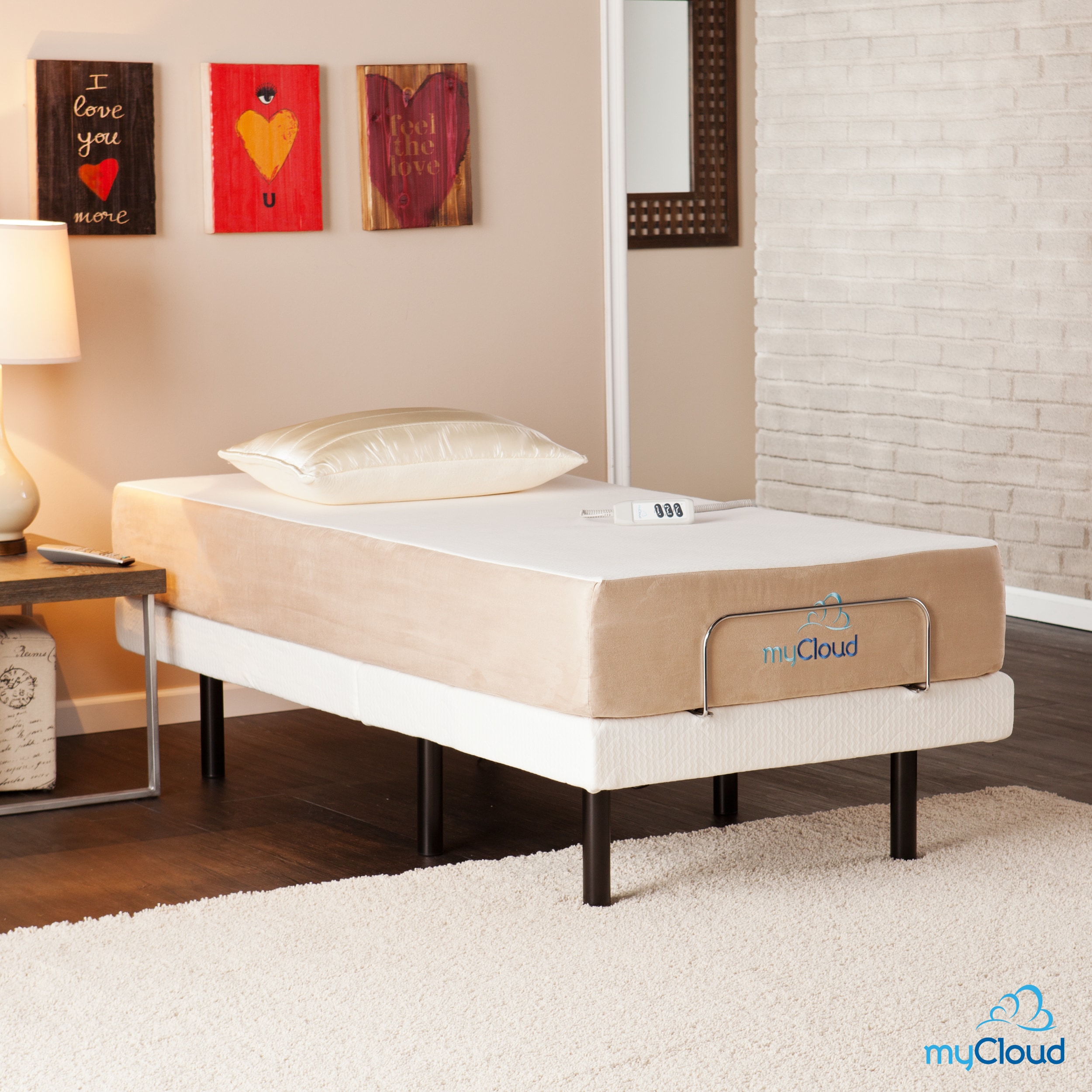 Mycloud Gel Infused Memory Foam 10 inch Twin size Mattress