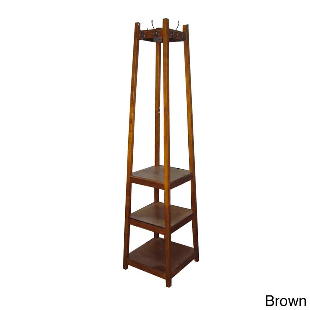 3-tier Tower Shoe/Coat Rack