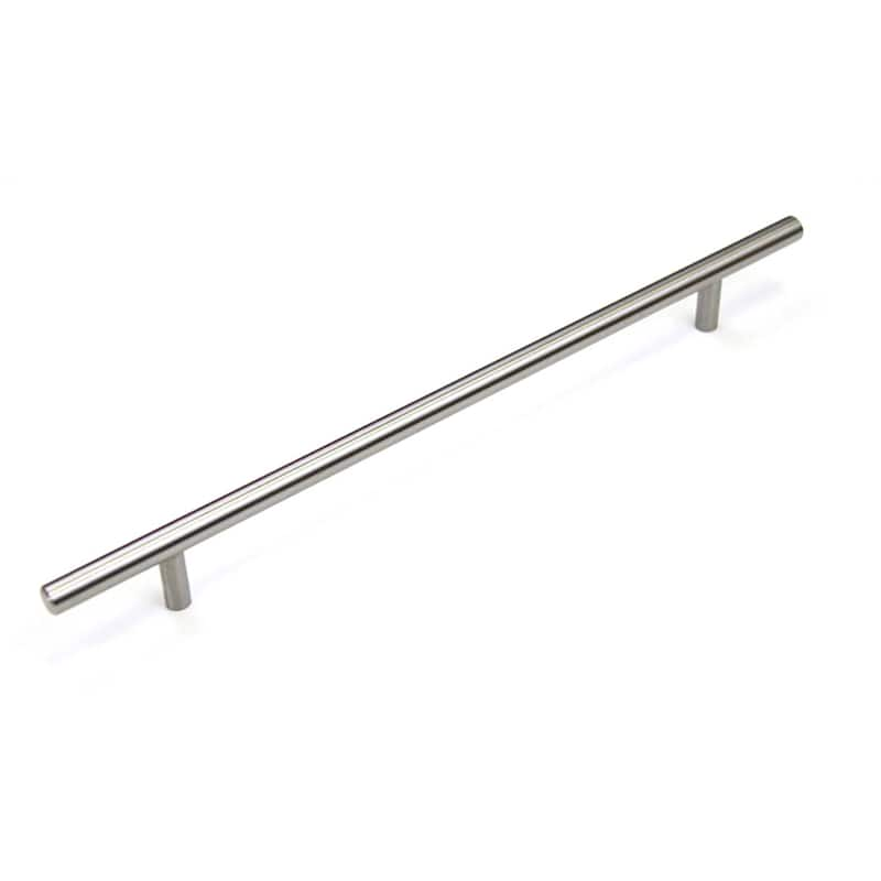 Solid Stainless Steel Cabinet Bar Pull Handles (Case of 4) - Silver - Silver