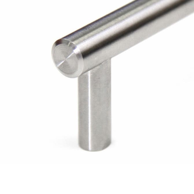 Solid Stainless Steel Cabinet Bar Pull Handles (Case of 4)