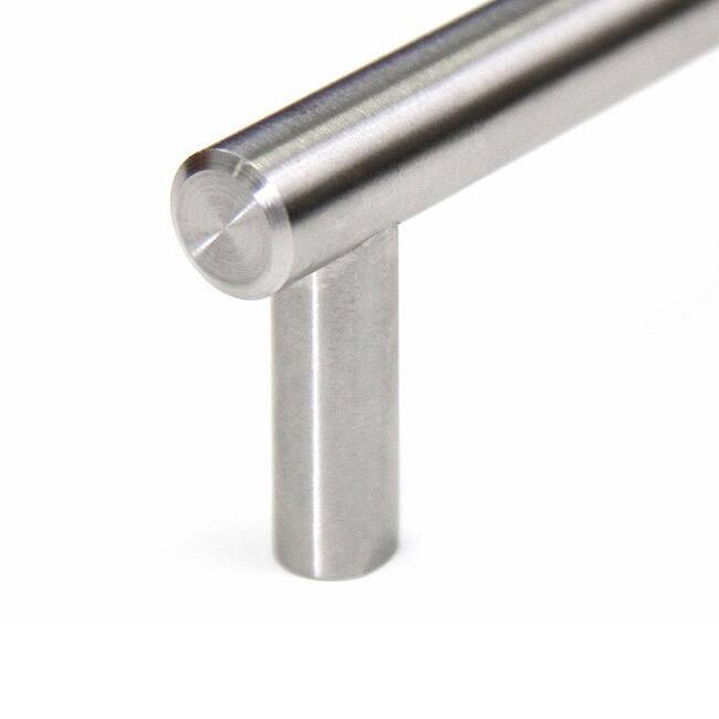 Solid Stainless Steel Cabinet Bar Pull Handles (Case of 4)