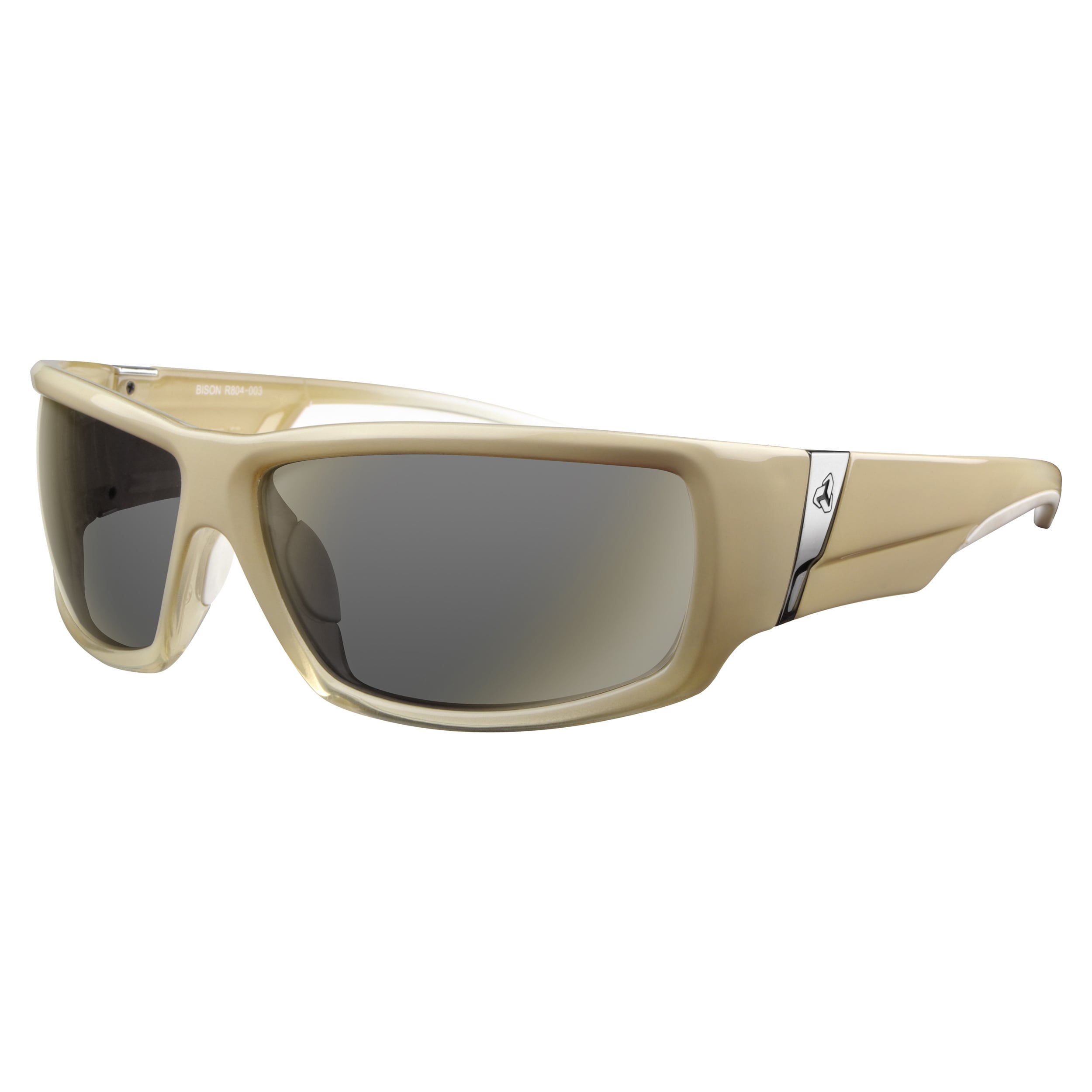 Ryders Unisex Bison Xtal Ivory Grey Lens Sunglasses