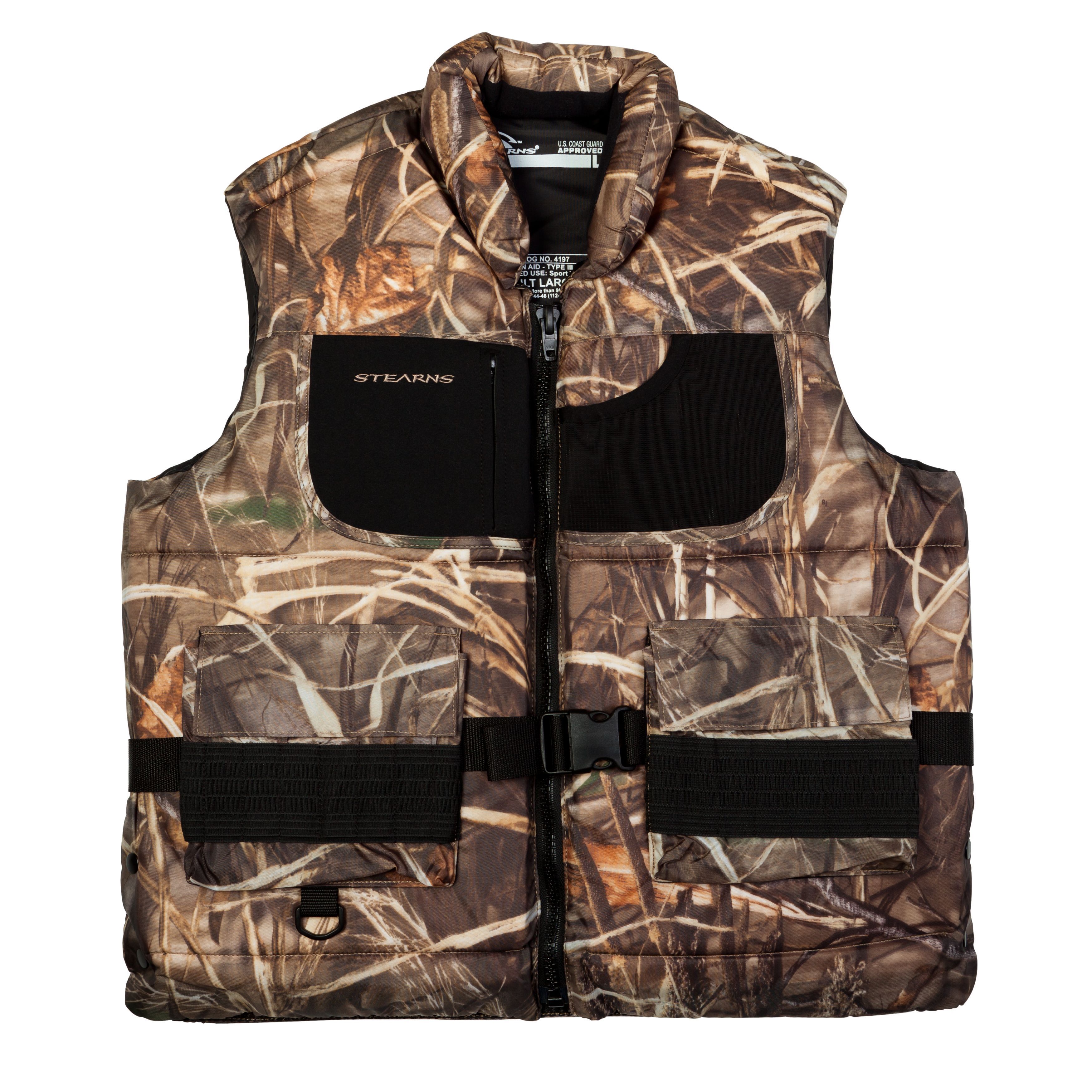 Stearns Waterfowl Realtree Max 4 Camofloat Vest